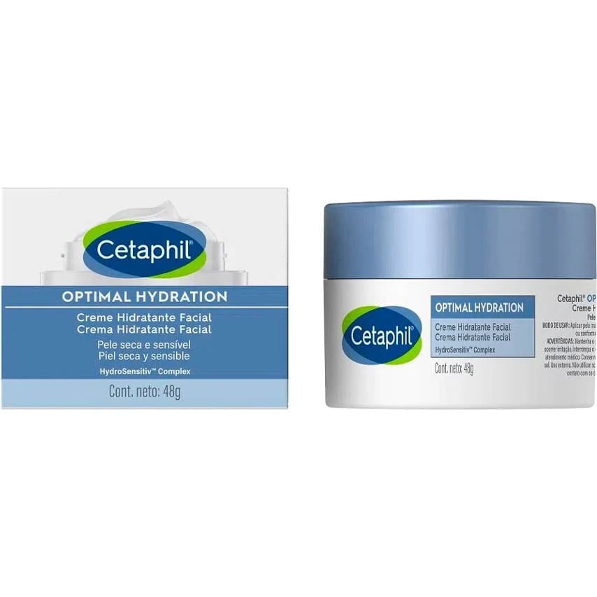 Crema Hidratante Facial de Día Cetaphil Optimal Hydration 48 g