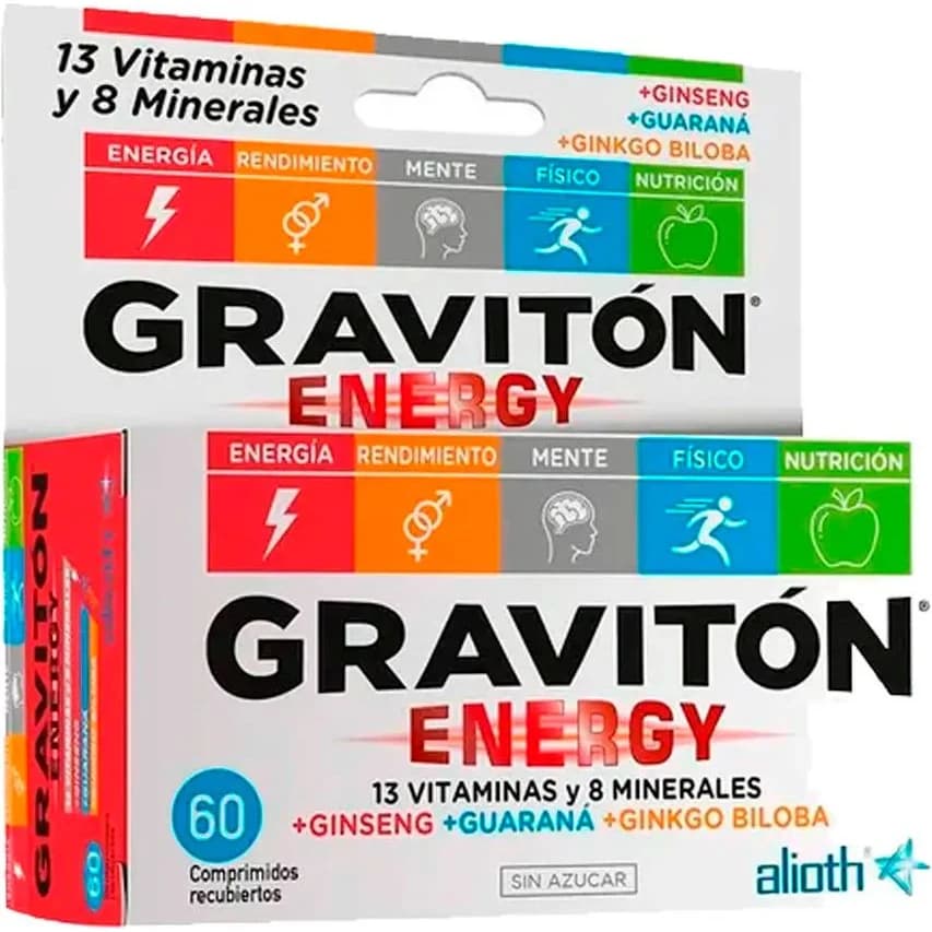 Graviton Energy Polivitamínico x 60 Comprimidos