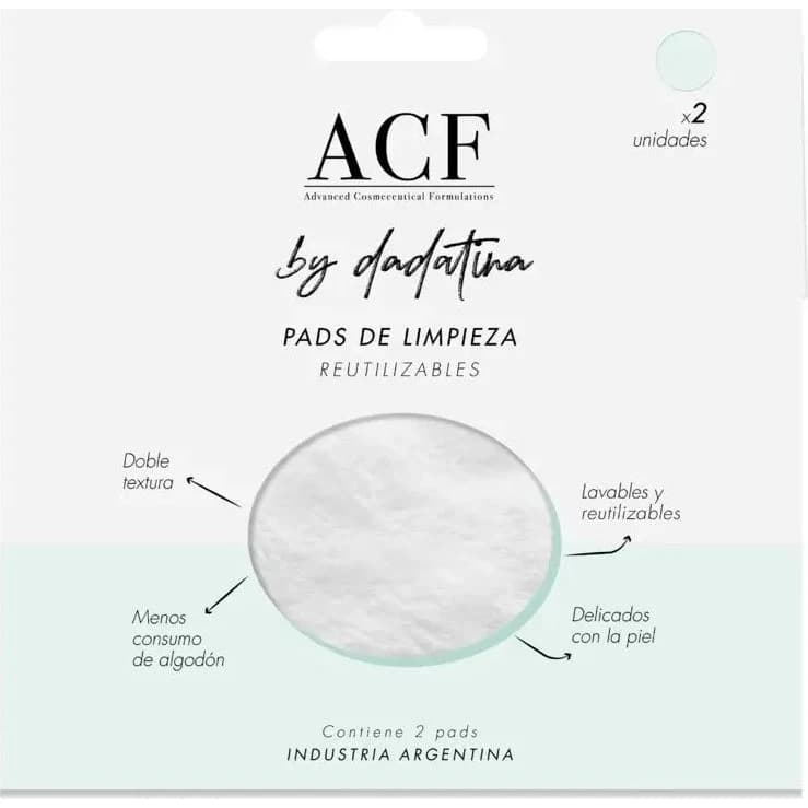 Pads de Limpieza Facial x2 Dadatina