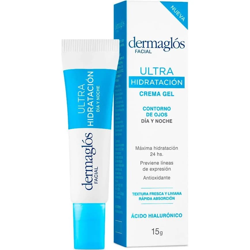 Crema Gel Contorno de Ojos Dermaglós F Ultra Hidratación 15 g