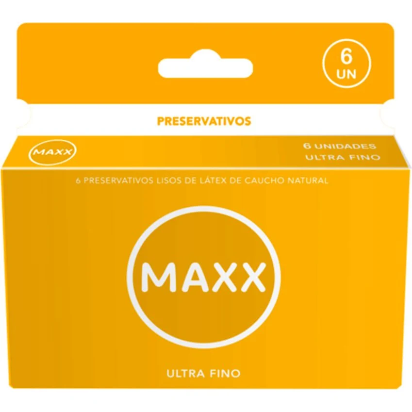 Preservativos Maxx Ultra Fino x 6