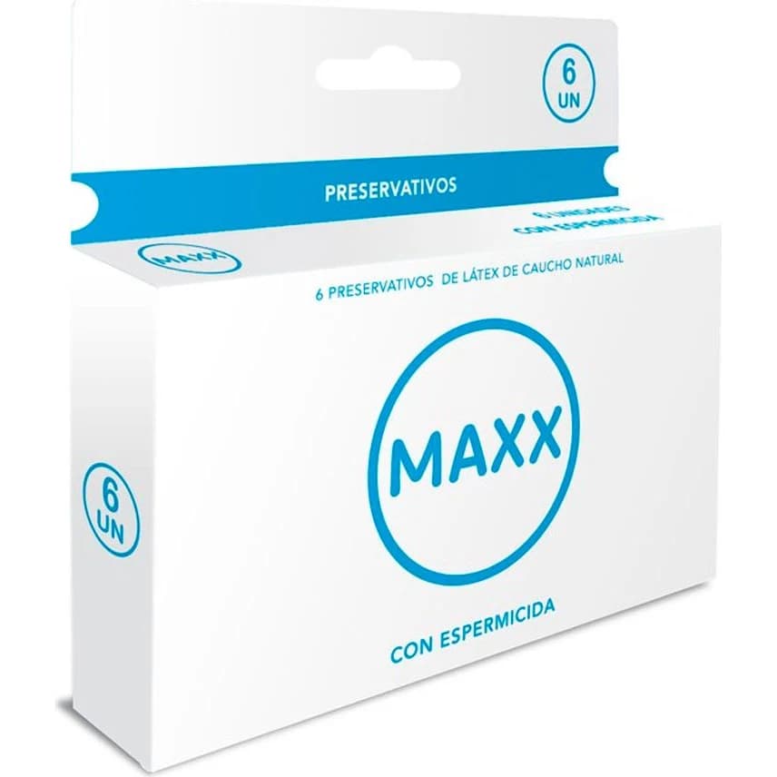 Preservativos Maxx con Espermicida x 6