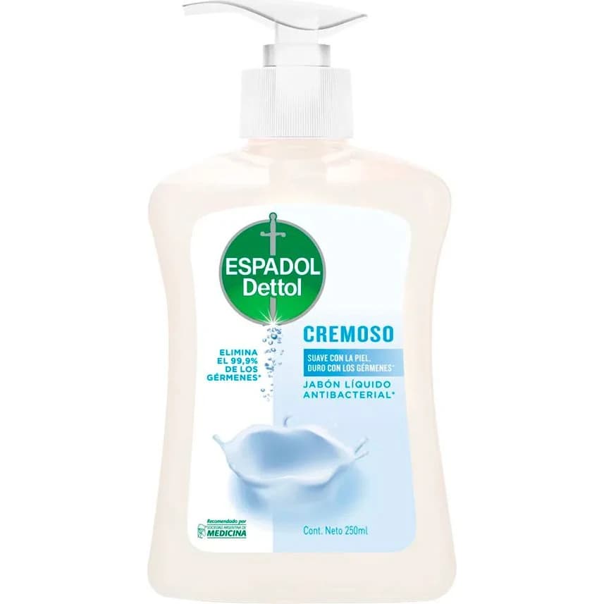 Jabón Líquido Cremoso Espadol 220 ml