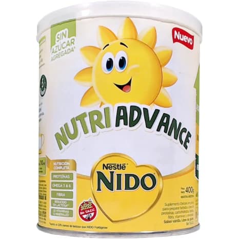 Alimento Lácteo Nido NutriAdvance Nestlé Lata 400 g