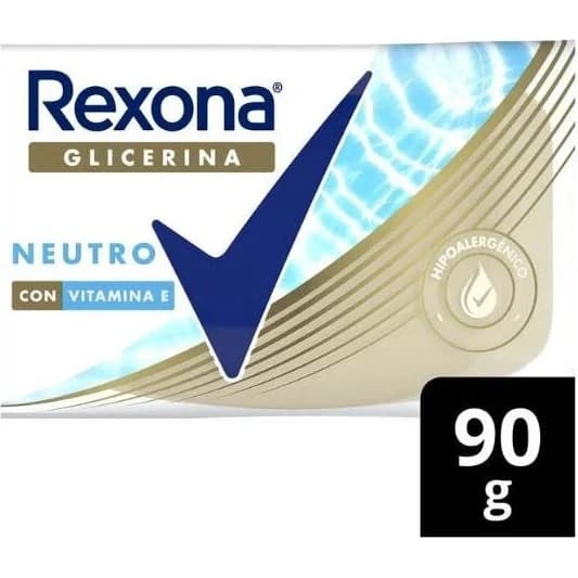 Jabón de Tocador Rexona Glicerina Neutro 90 g