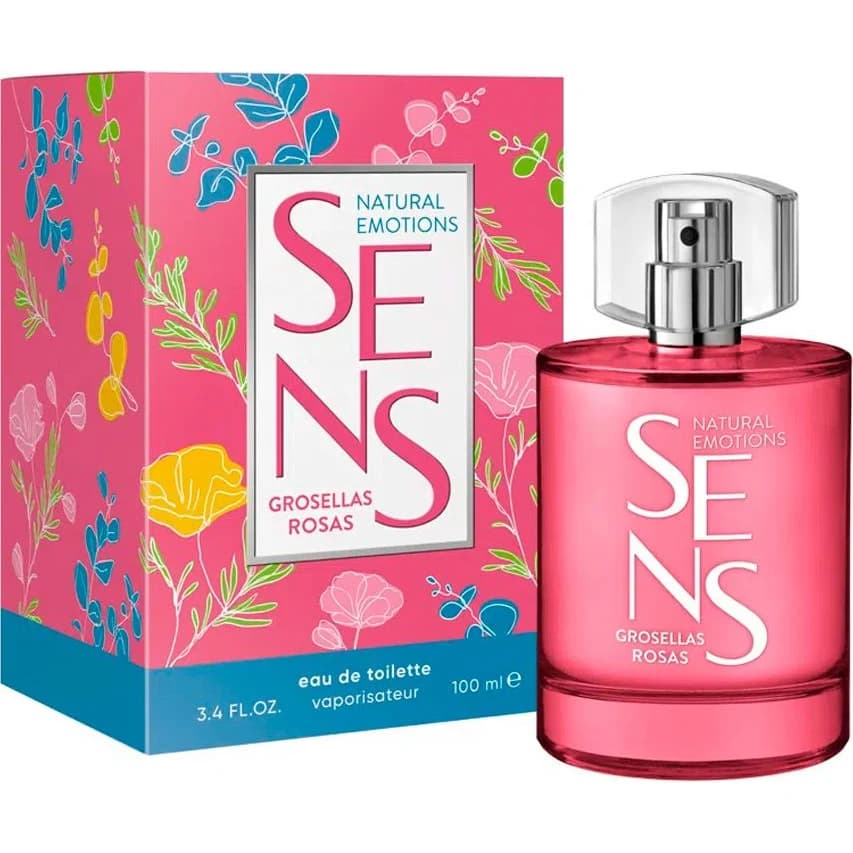Eau de Toilette Sens Natural Grosellas y Rosas 100 ml