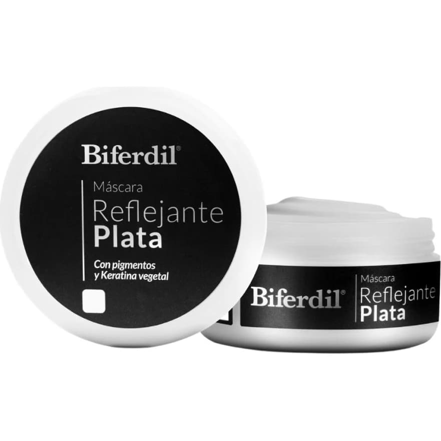Máscara Capilar Biferdil Reflejante Plata 150 ml