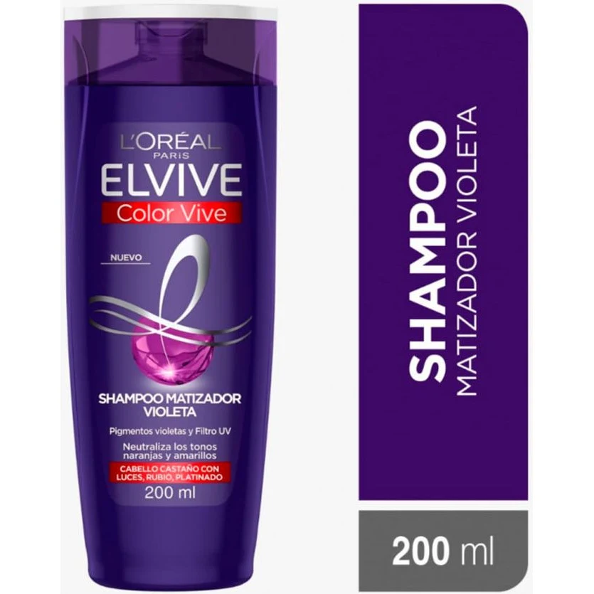 Shampoo Elvive Color Vive Purple Matizador 200 ml