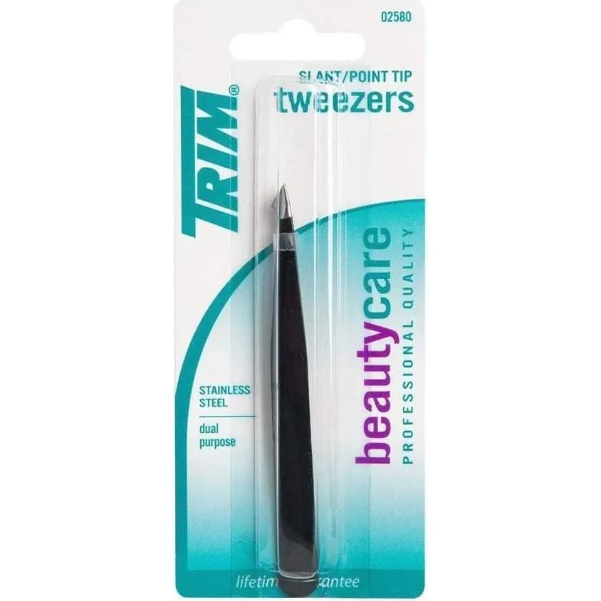 Pinza de Depilar Dual Trim Oblicua y Punta