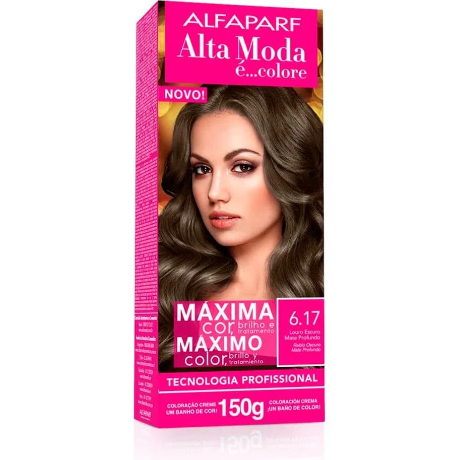 Tintura Capilar Alta Moda Color Tono 6.17