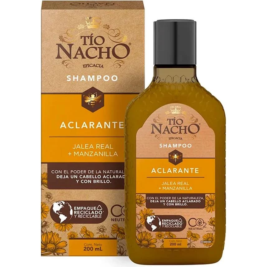 Shampoo Tío Nacho Aclarante 200 ml