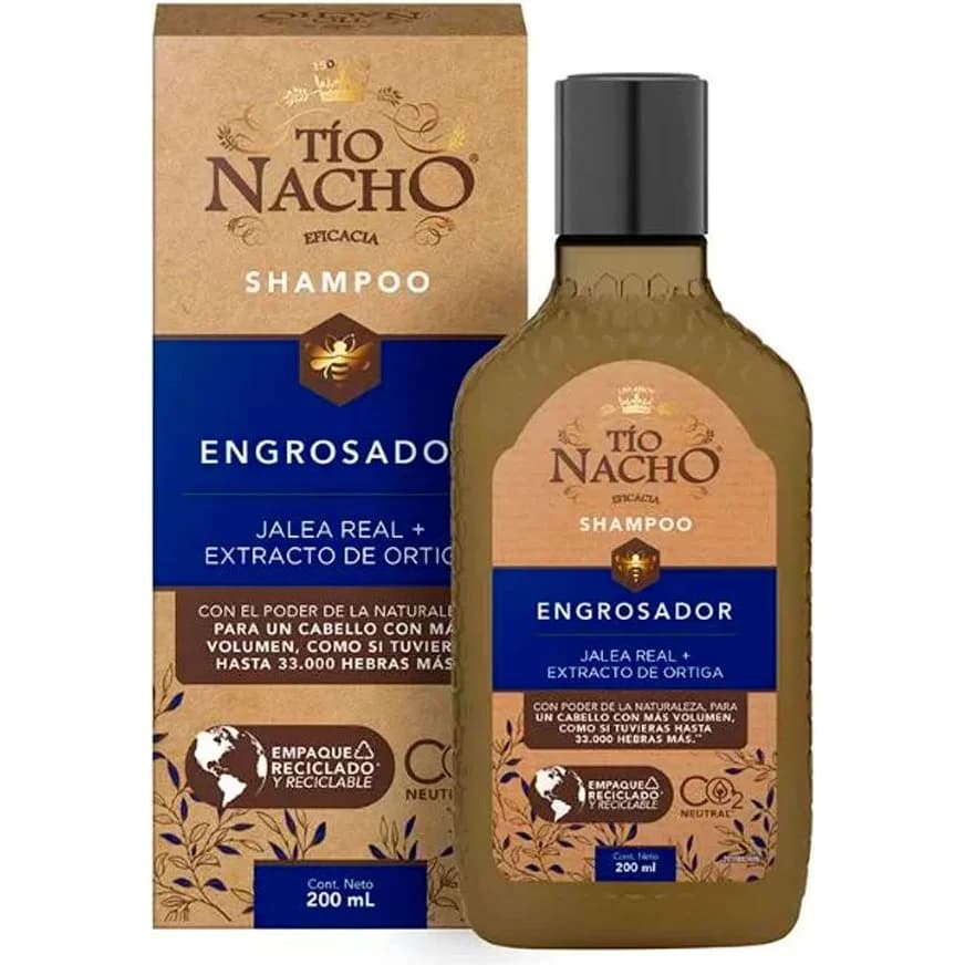 Shampoo Tío Nacho Engrosador 200 ml