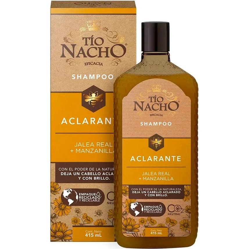 Shampoo Tío Nacho Aclarante 415 ml