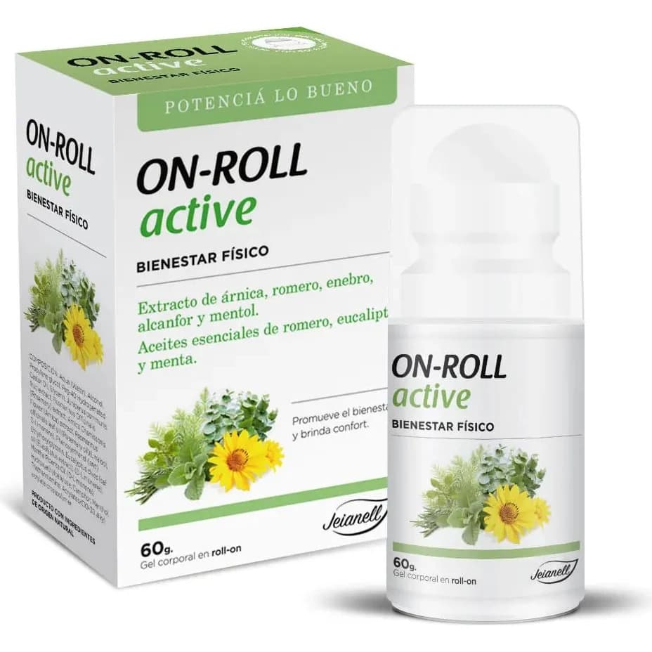 Gel Corporal On Roll Active 60 g