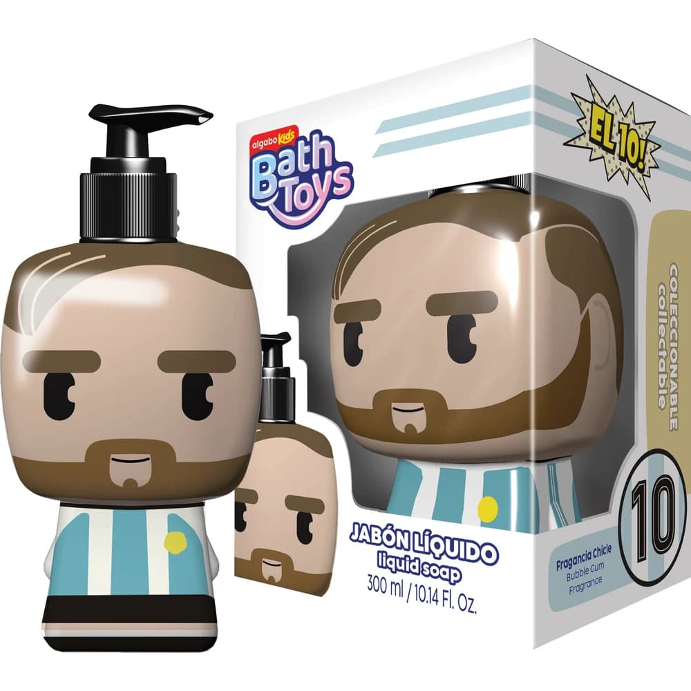 Jabón Líquido Algabo Mundial Messi 300 ml