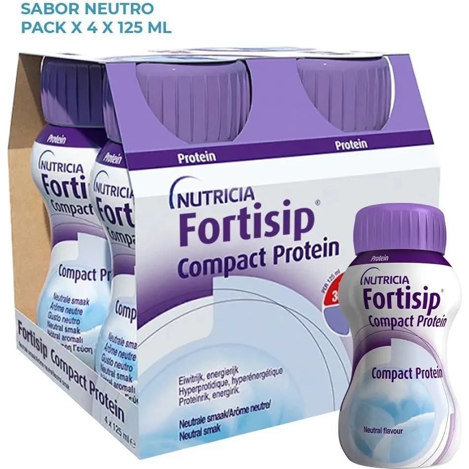 Fortisip Compact Proteico Neutro 4 x 125 ml