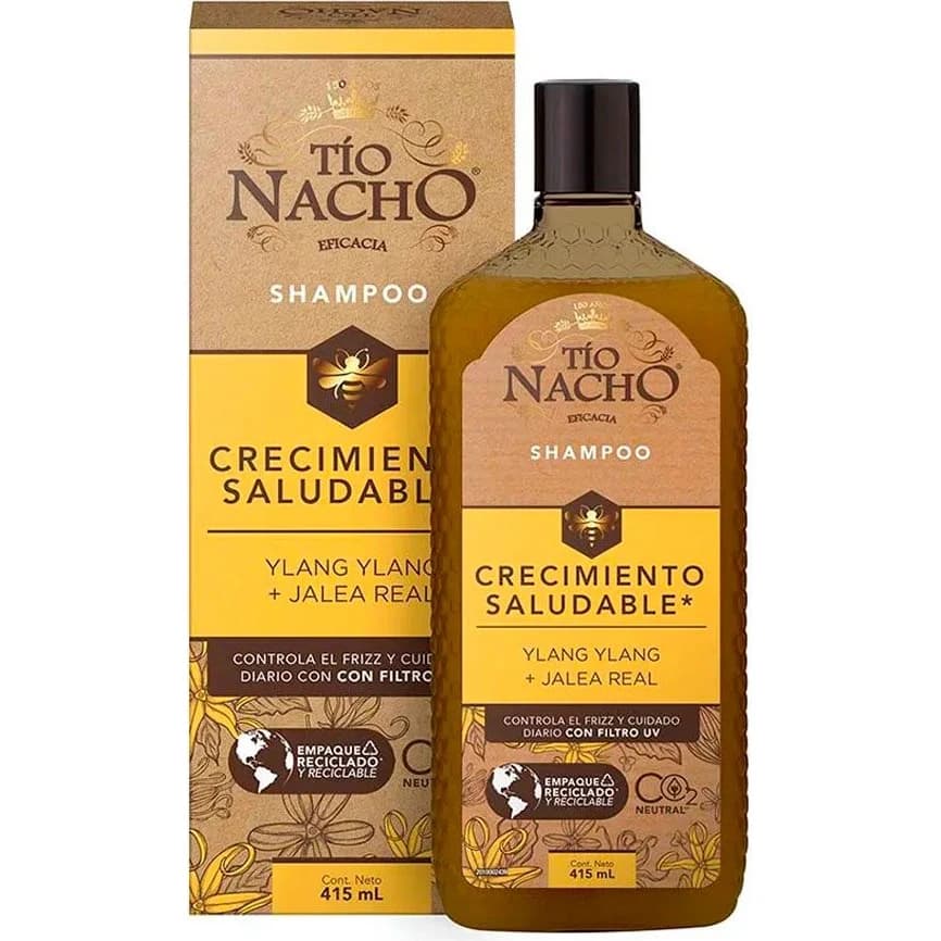 Shampoo Tío Nacho Crecimiento Saludable 415 ml