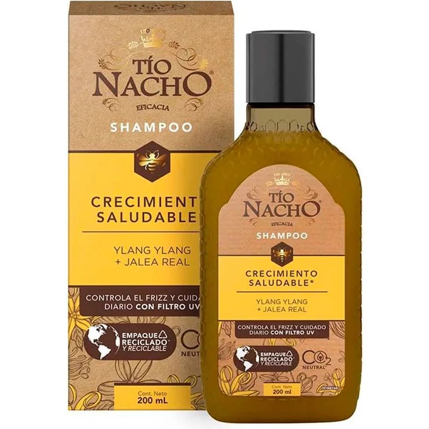 Shampoo Tío Nacho Crecimiento Saludable 200 ml