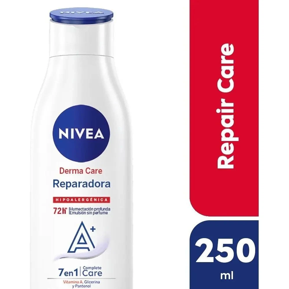 Crema Corporal Nivea Body Derma Repair 7 en 1 250 ml