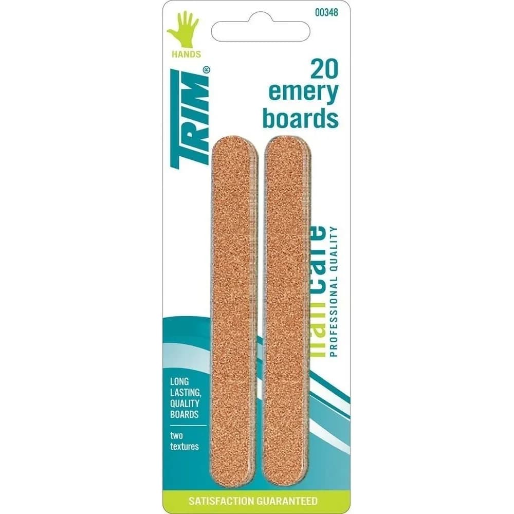 Lima de Uñas Esmeril Corta x 20 Unidades