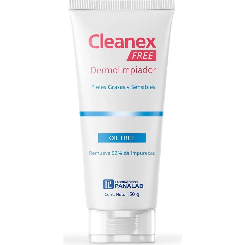 Gel Dermolimpiador Cleanex Free 150 g