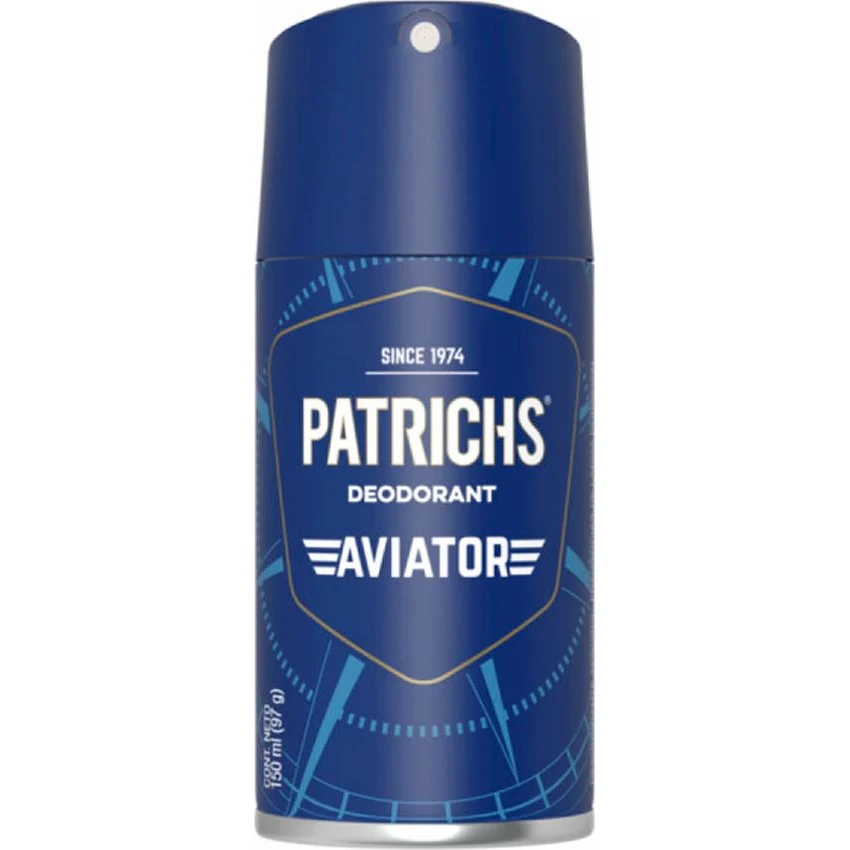 Desodorante Aerosol Patrichs Aviator 150 ml