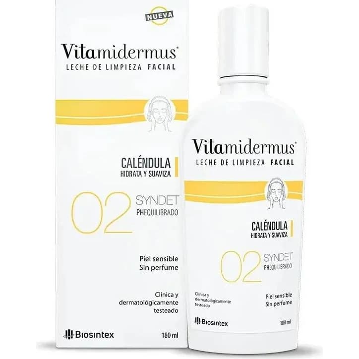 Leche de Limpieza Facial Vitamidermus 180 ml