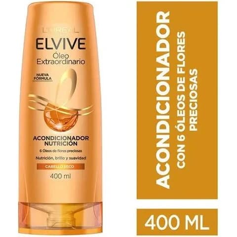 Acondicionador Elvive Óleo Nutrición 400 ml