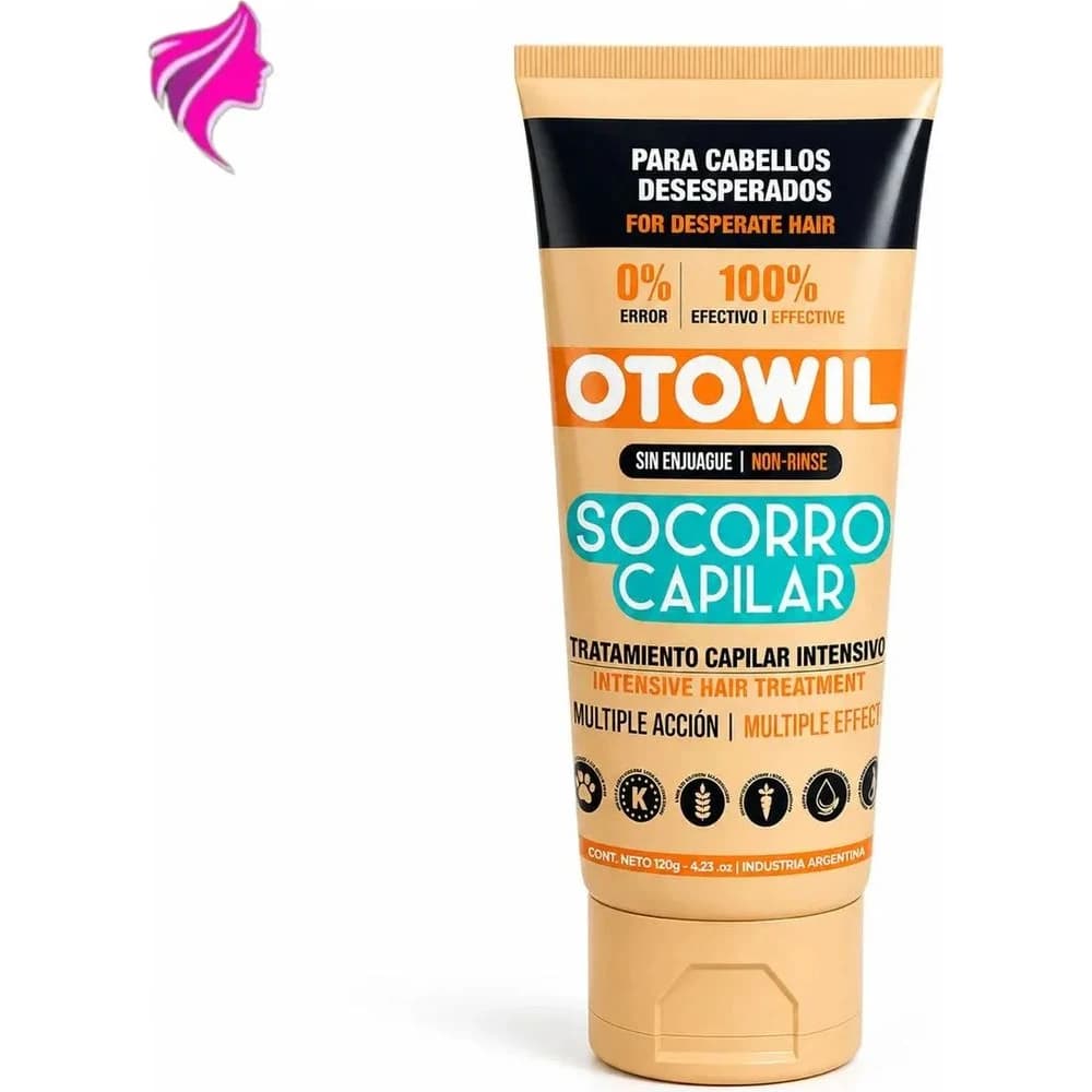 Tratamiento Capilar Otowil Socorro Capilar Sin Enjuague Pomo 120 g