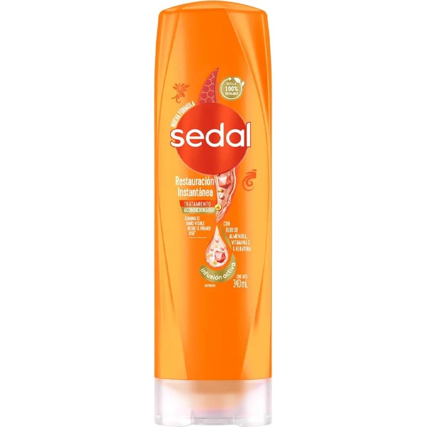Acondicionador Sedal Restauración Instantánea 340 ml