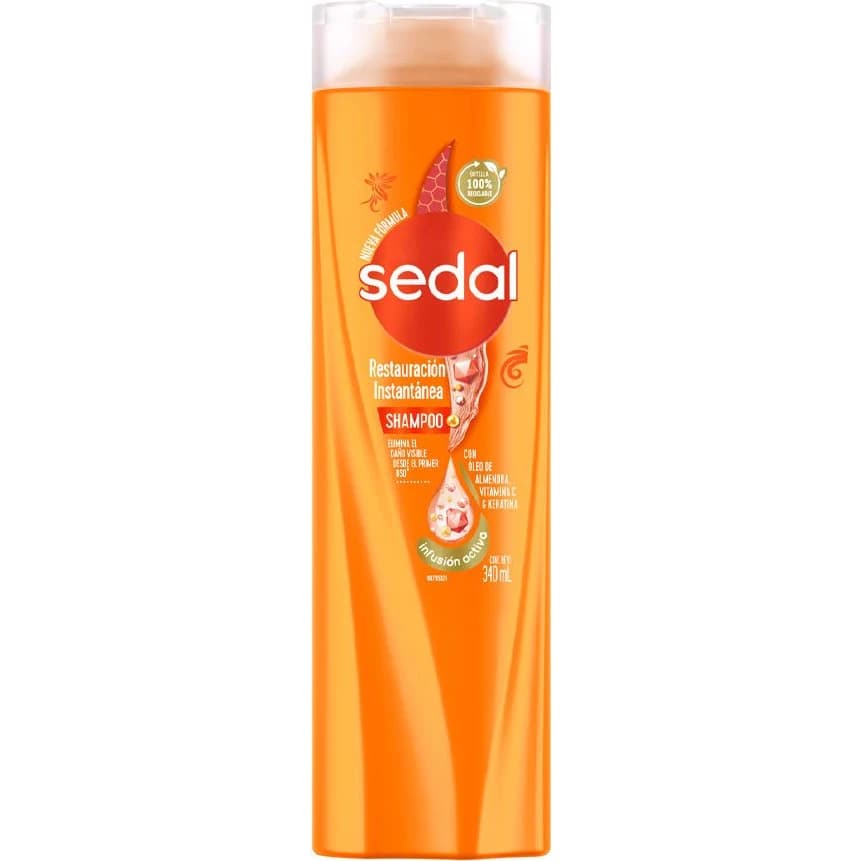 Shampoo Sedal Restauración Instantánea 340 ml