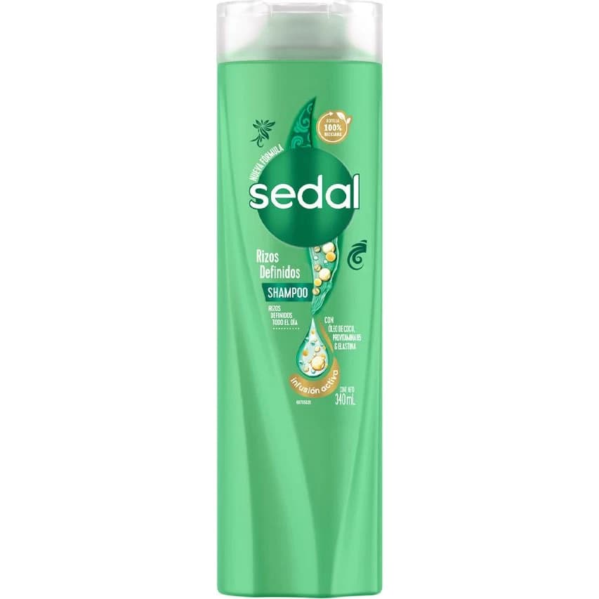 Shampoo Sedal Rizos Definidos 340 ml