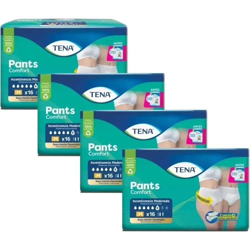 Pañal para Adulto Tena Pants Classic Talle Grande x16 unidades