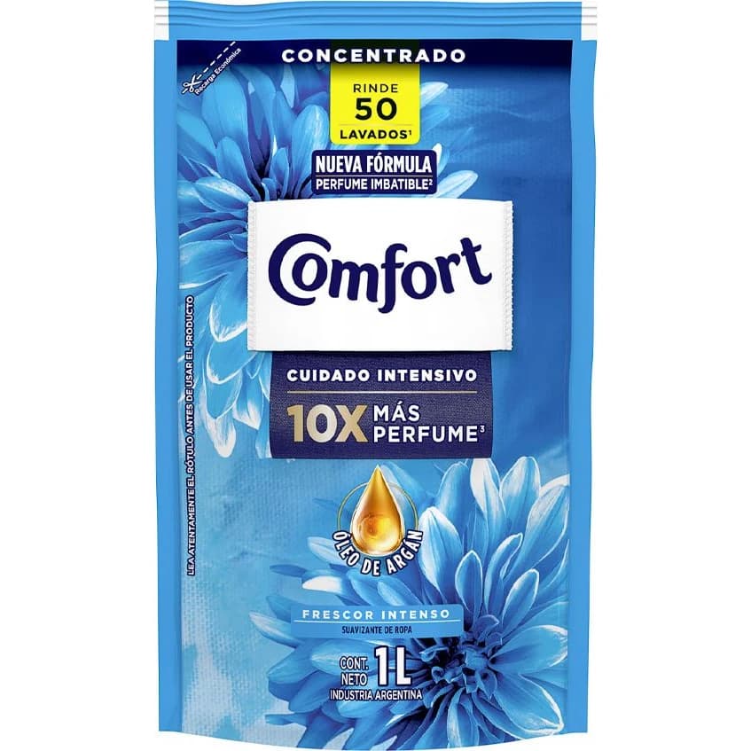 Suavizante Concentrado Comfort Frescor Intenso 1 L