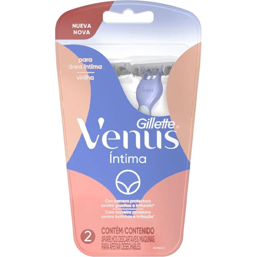 Maquinilla Gillette Venus Intim Pack x2