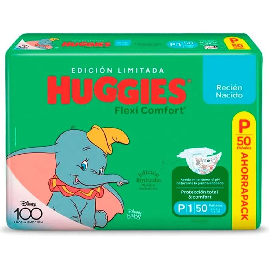 Pañales Huggies Flex Comfort Pack Ahorro x50