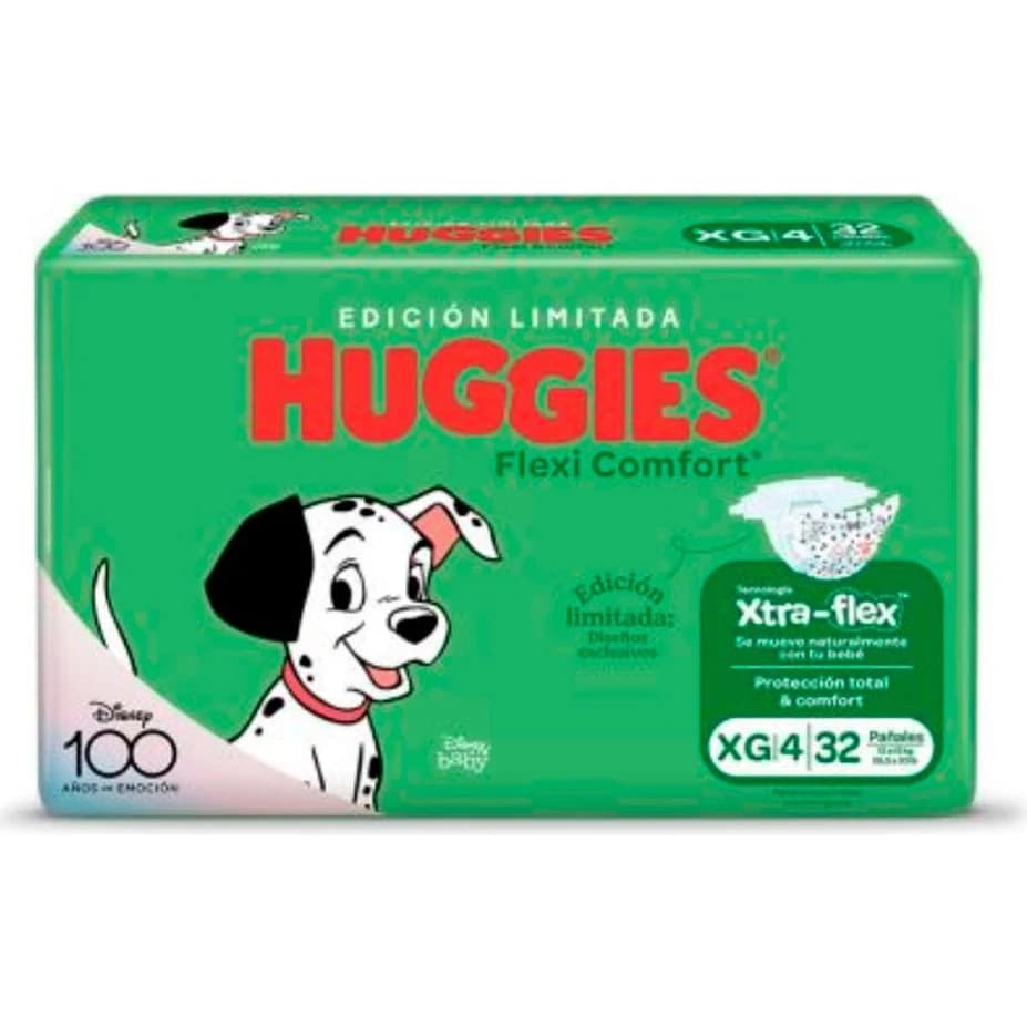 Pañal Huggies Flexi Comfort XG x32