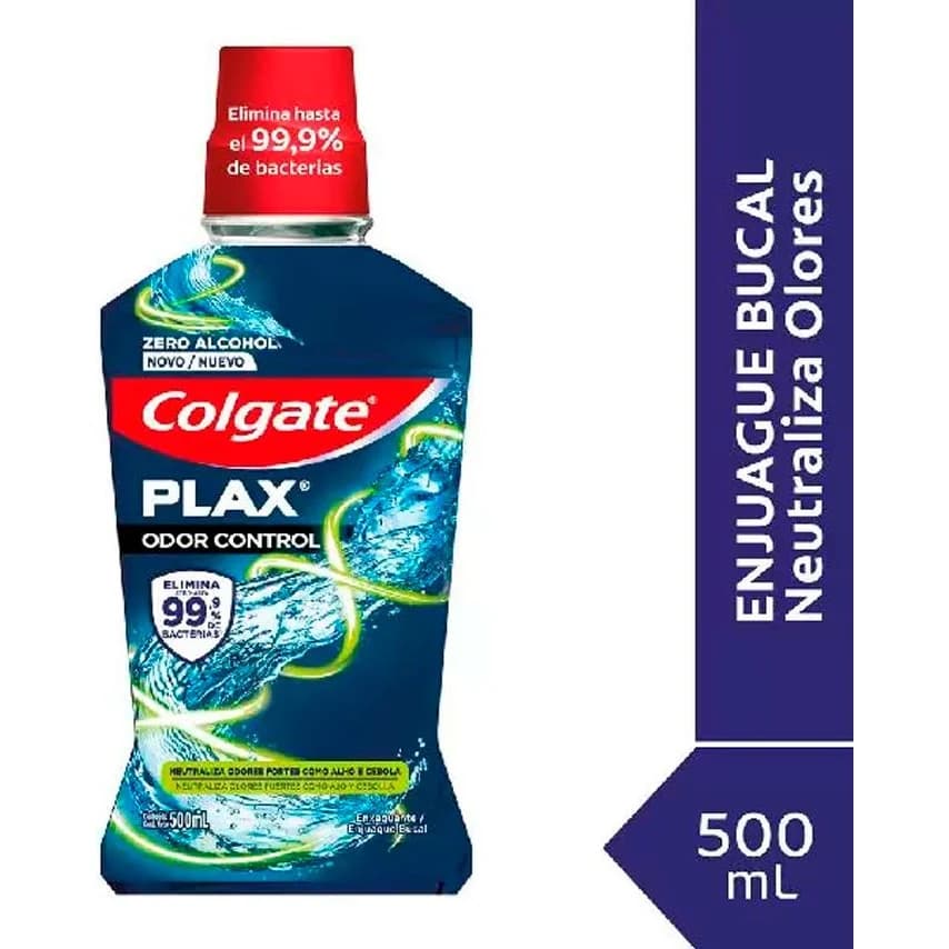 Enjuague Bucal Colgate Plax Control Olor 500 ml