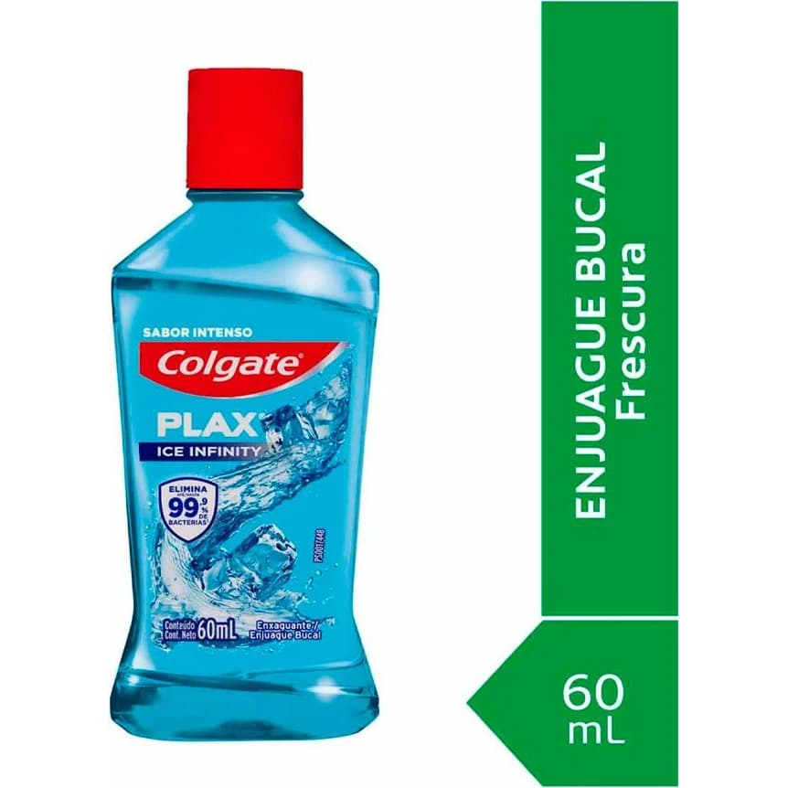 Enjuague Bucal Colgate Plax Ice Infinity 60 ml