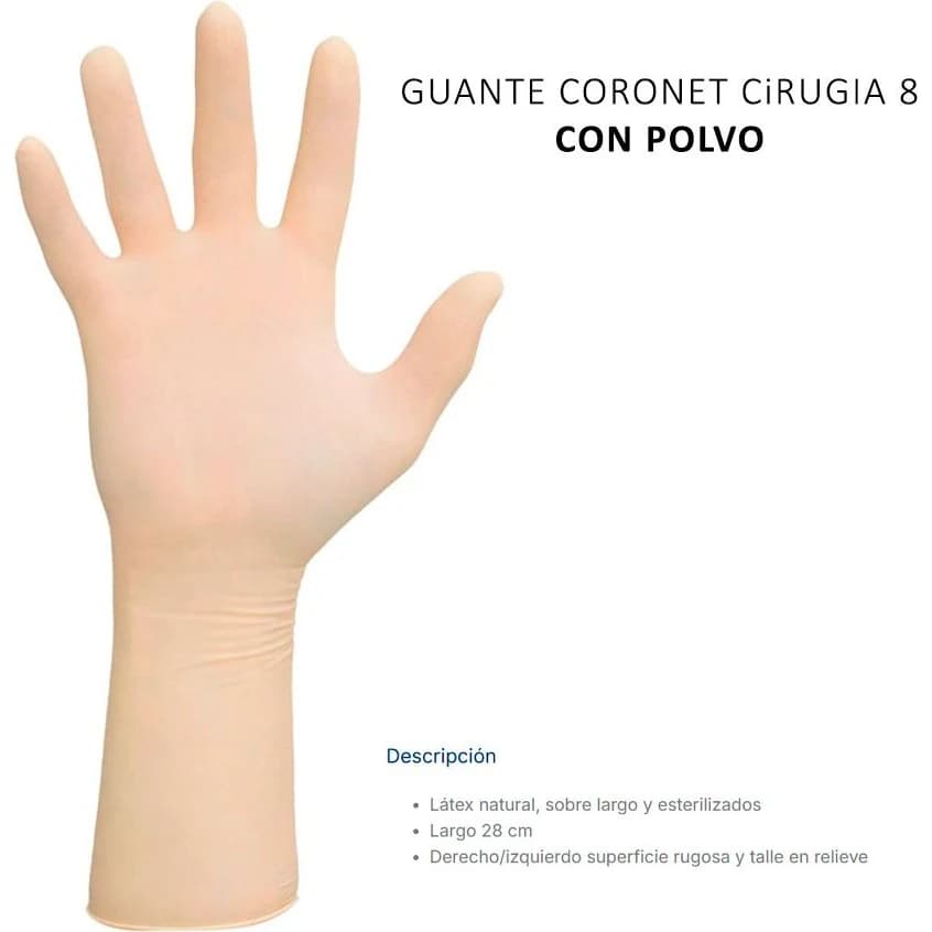 Guante de Cirugía Coronet Talle 8