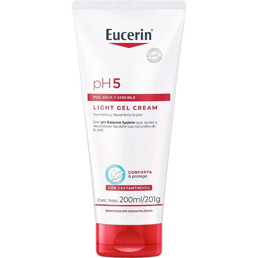 Crema-Gel Corporal Eucerin pH5 Light Piel Seca y Sensible 200 ml