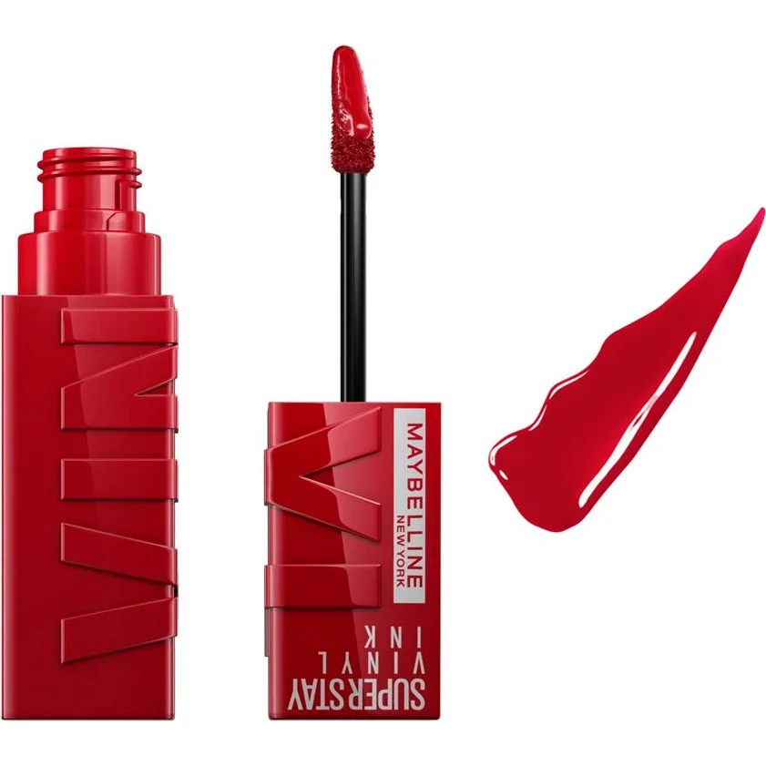 Labial Líquido Maybelline SuperStay Vinyl Ink Tono 10 Lippy