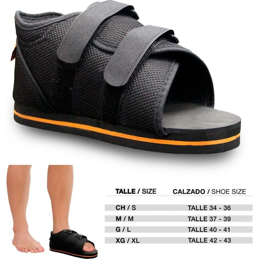 Zapato Post Quirúrgico Body Care Talle S