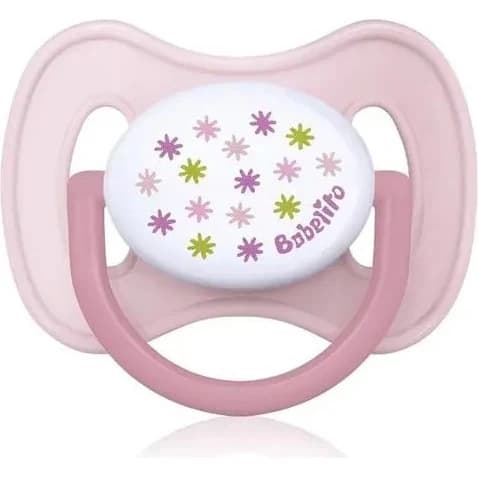 Chupete Babelito con Tetina de Silicona Simétrica Talle 3 Rosa