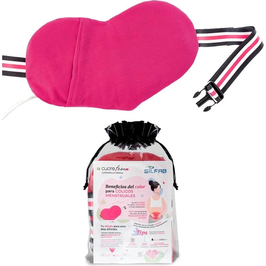 Almohada Térmica Silfab pequeña con funda