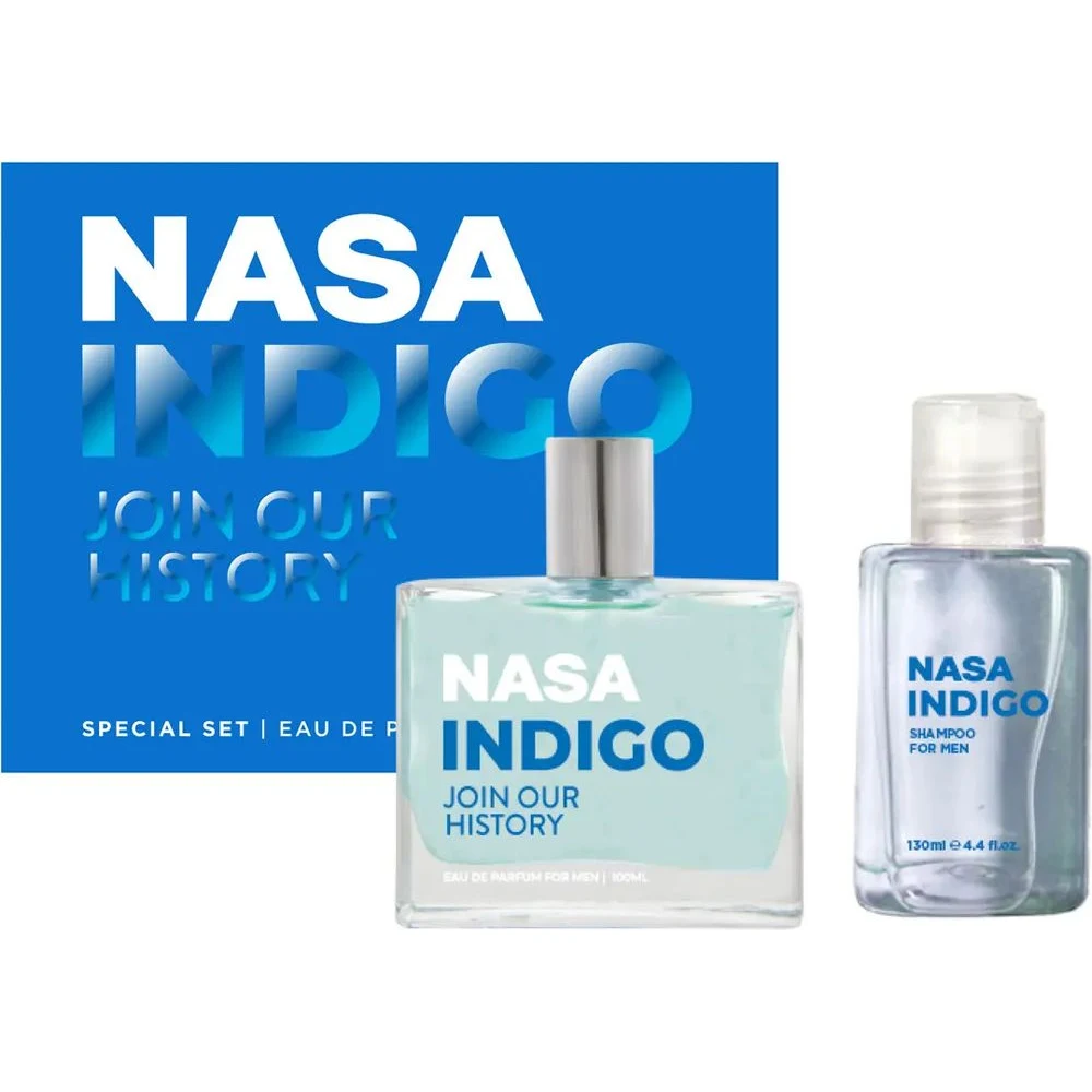 Estuche Nasa Jeans Indigo Eau de Parfum + Shampoo
