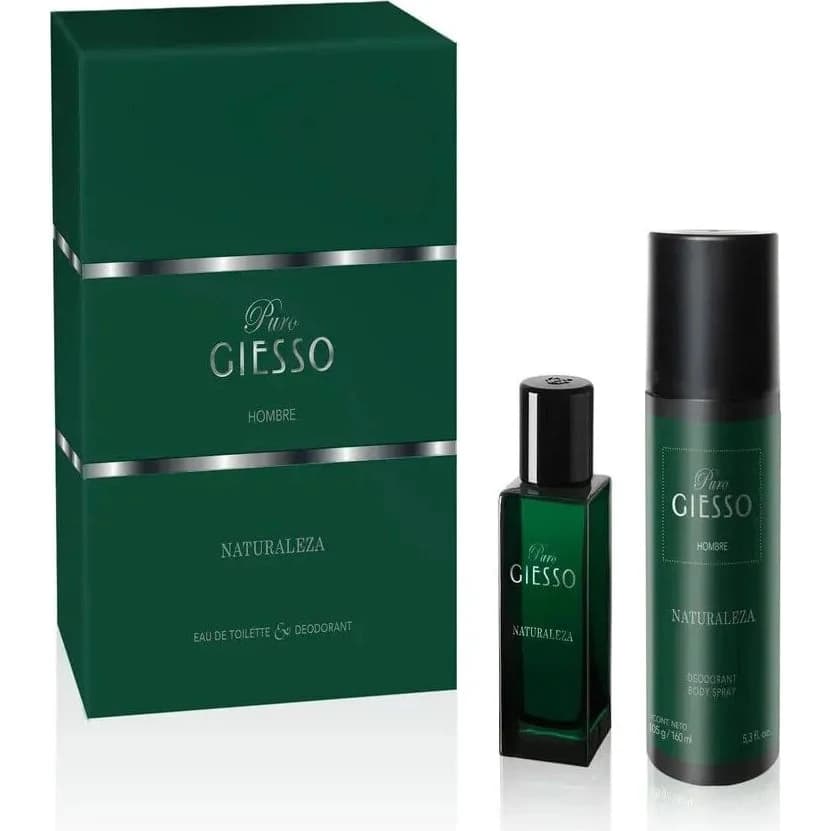 Giesso Nat Estuche Set Fragancia 50 ml + Desodorante 160 ml