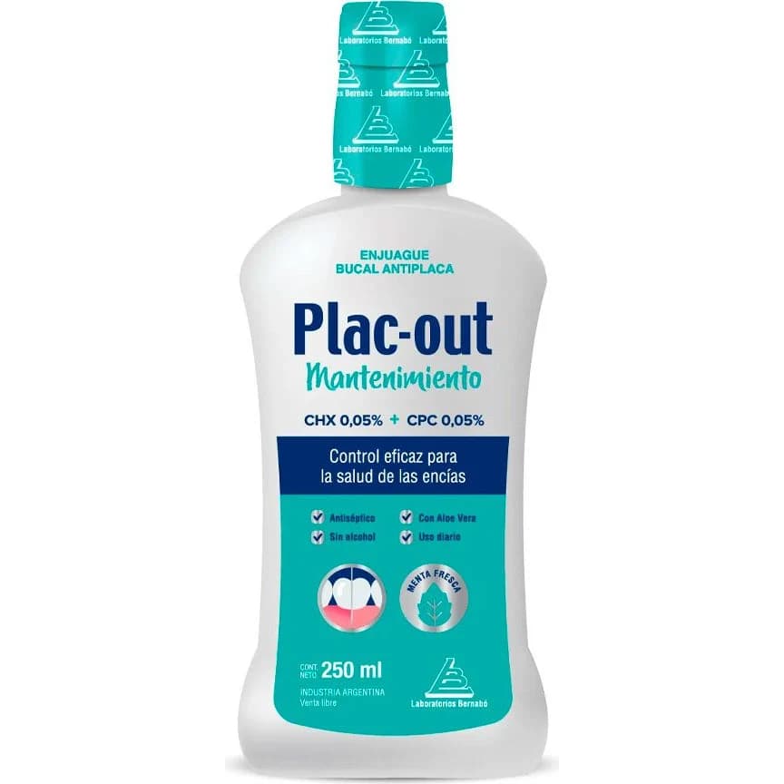 Enjuague Bucal Plac Out Mantenimiento 250 ml