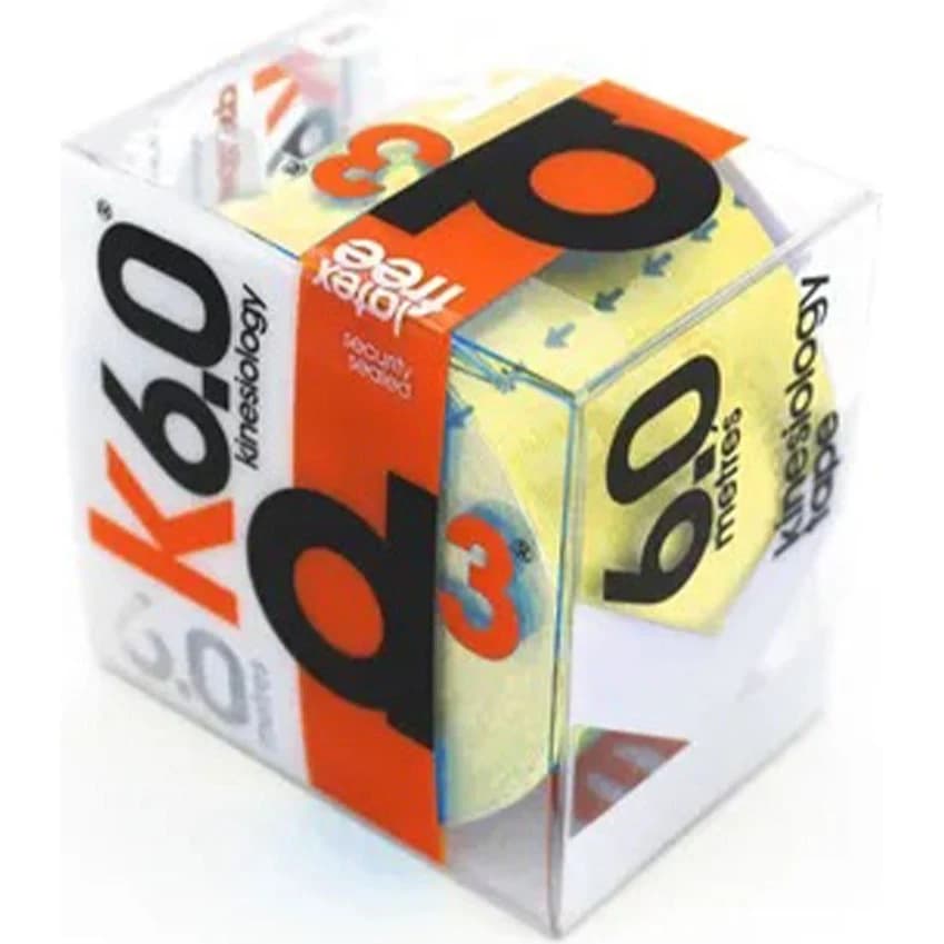 Cinta Kinesiológica D3tape 5 cm x 6 m Amarilla