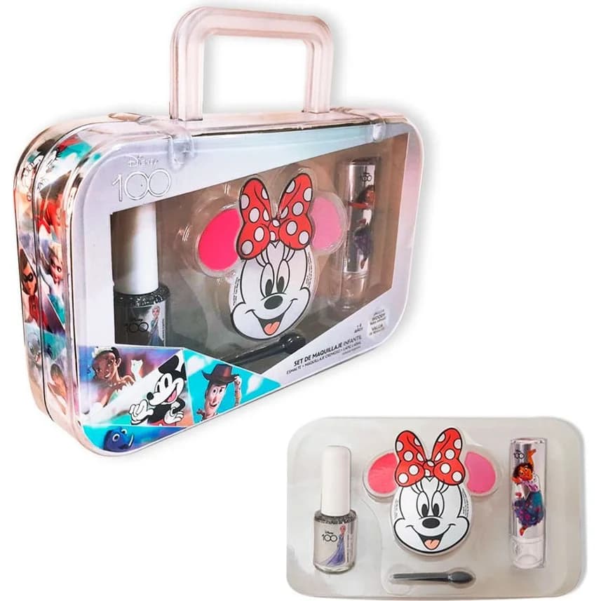 Set de Maquillaje Disney con Esmalte y Labial